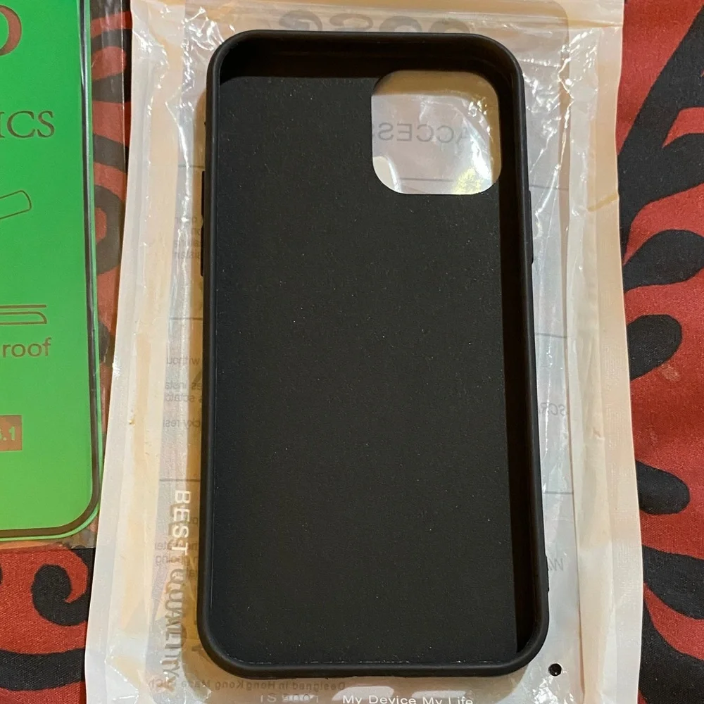 Black Case for iPhone 12/12 Pro